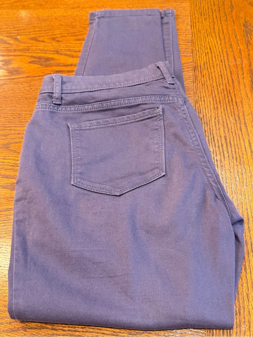 Women’s Slim Straight Jeans in Purple